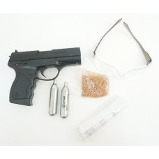 Пневматический пистолет Crosman PRO77 Kit (пули+очки+2баллончика) 4,5 мм